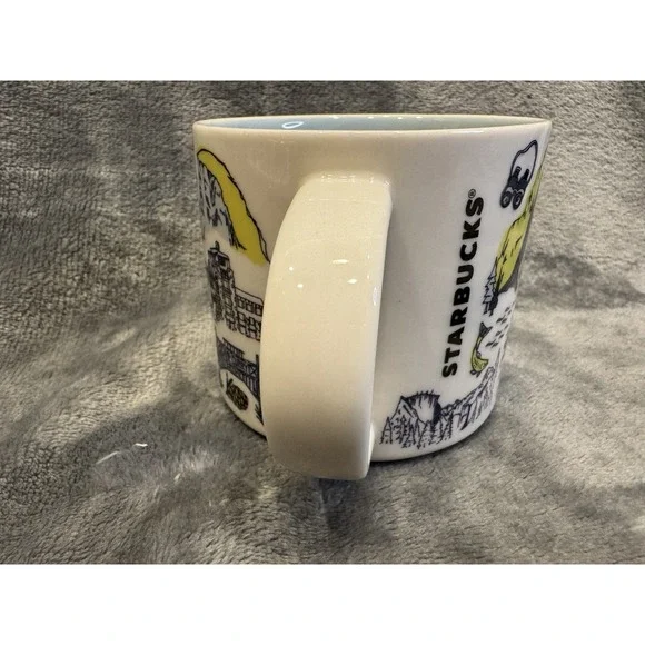 Starbucks Yosemite National Park Collectors Mug Cup Been There Series Pin Drop - Picture 4 of 6